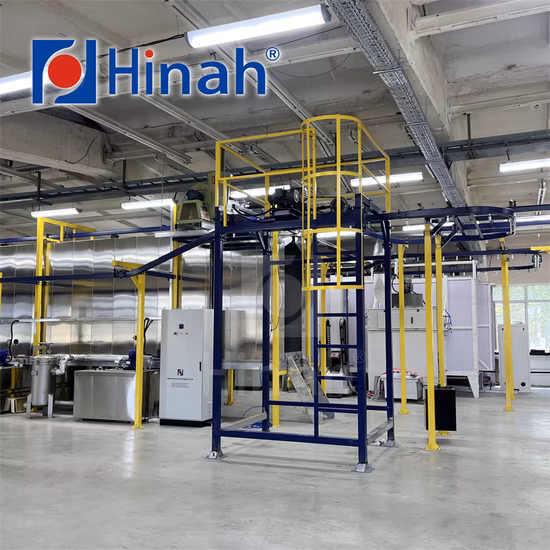 분말 코팅 생산 라인 코팅 기계용 전처리 스프레이 시스템